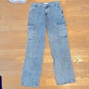 Mango pocket cargo jeans